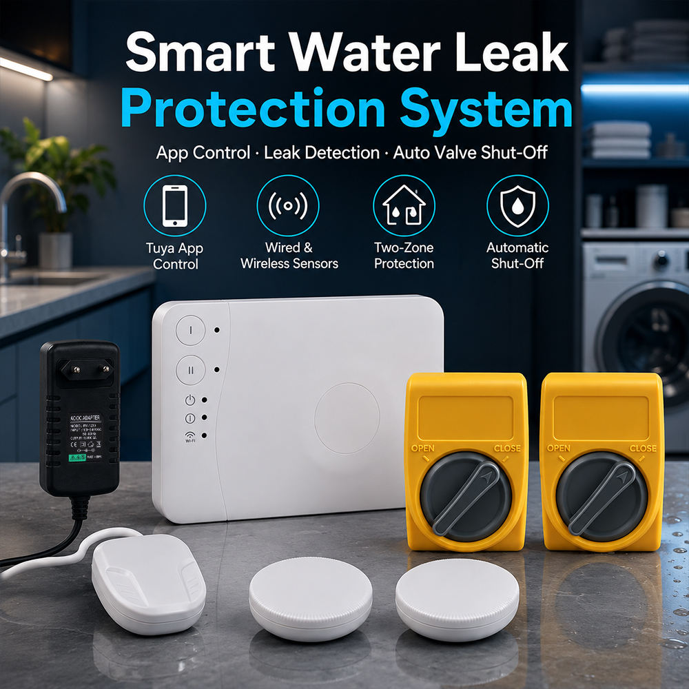 Smart Water Leak Protection Kit