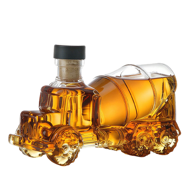 Mixer Truck Glass Liquor Bot