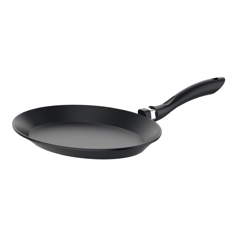 Cast aluminum frying pan