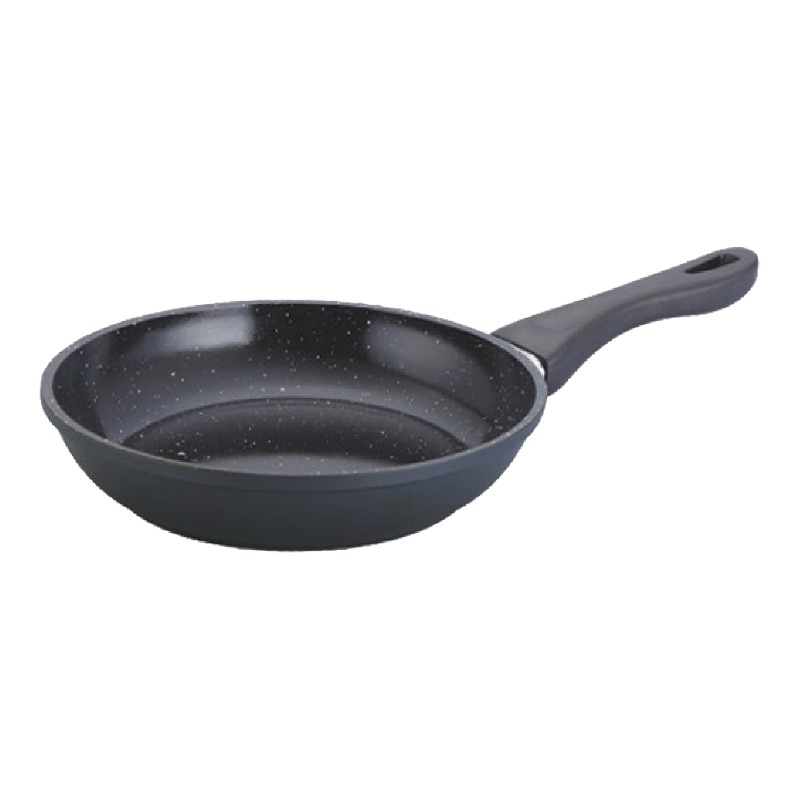 Cast aluminum frying pan