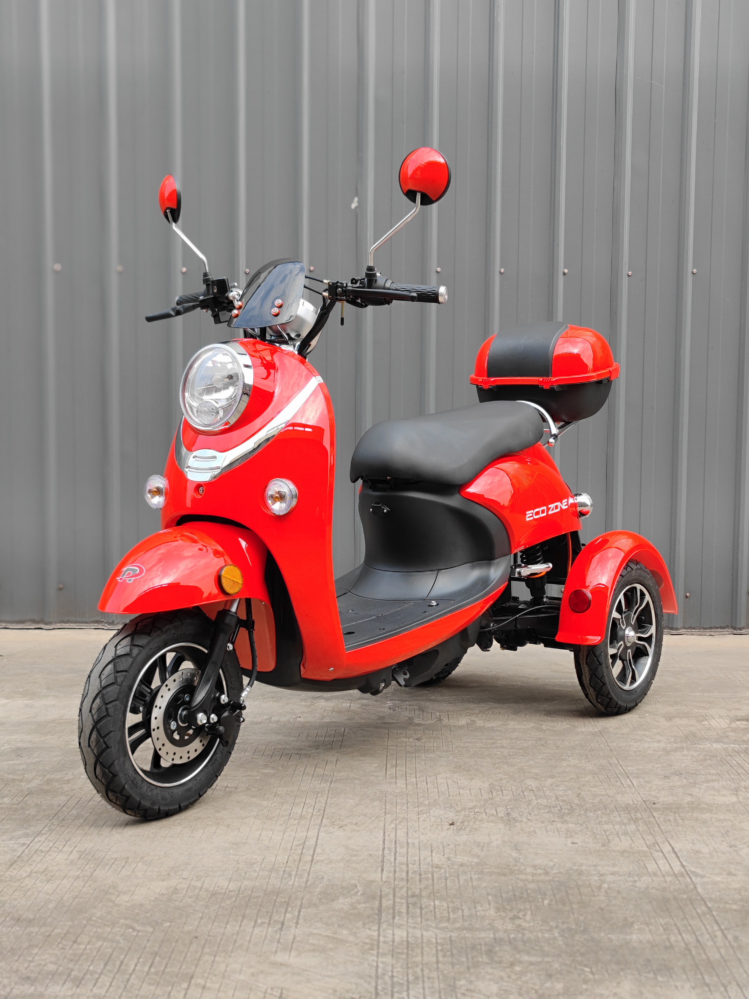 Electric tricycle open-type mobility vehicle for adults EEC-compliant