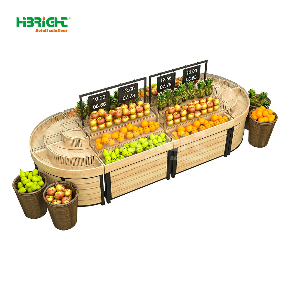 Vegetable Display Rack