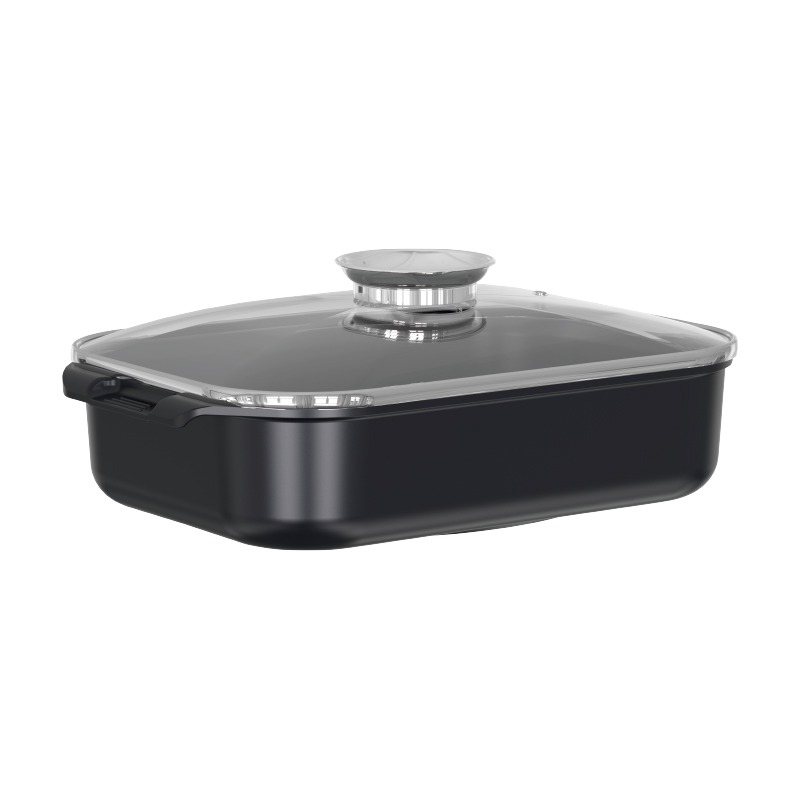 Cast aluminum non-stick pan RECTANGUAR ROASTER