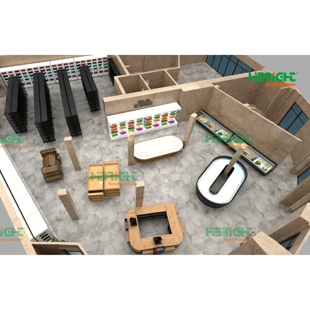 Supermarket design service