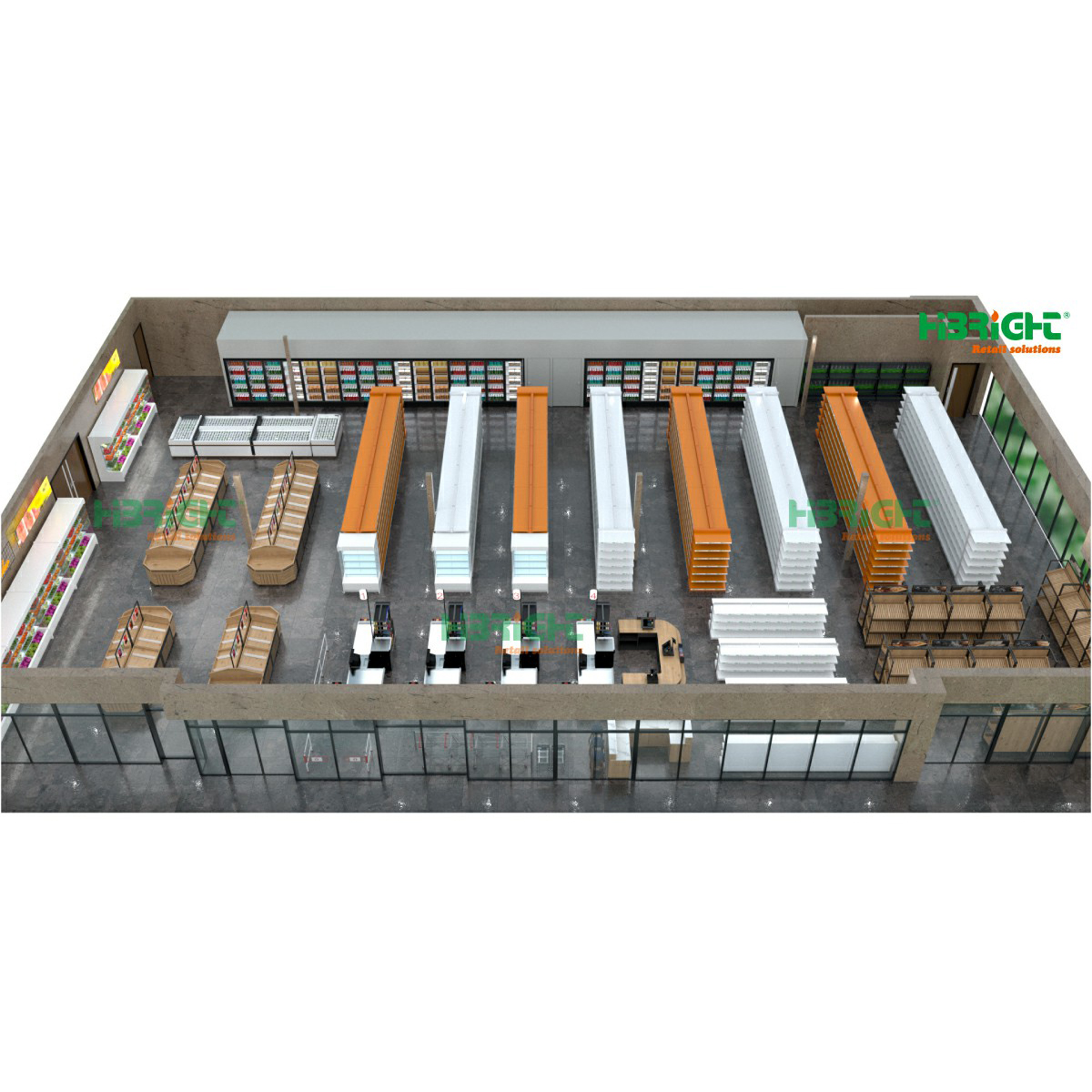 Supermarket design service