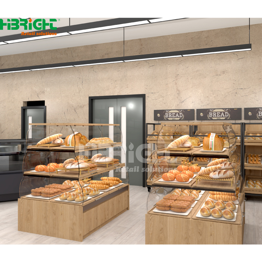 Supermarket design service Bakery