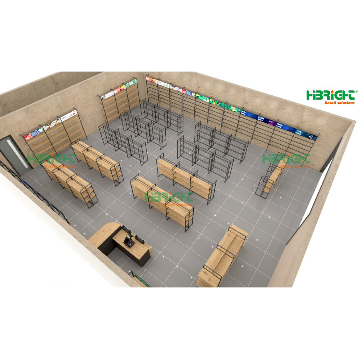 Supermarket design service