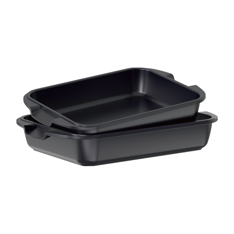 Cast aluminum non-stick pan RECTANGUAR ROASTER