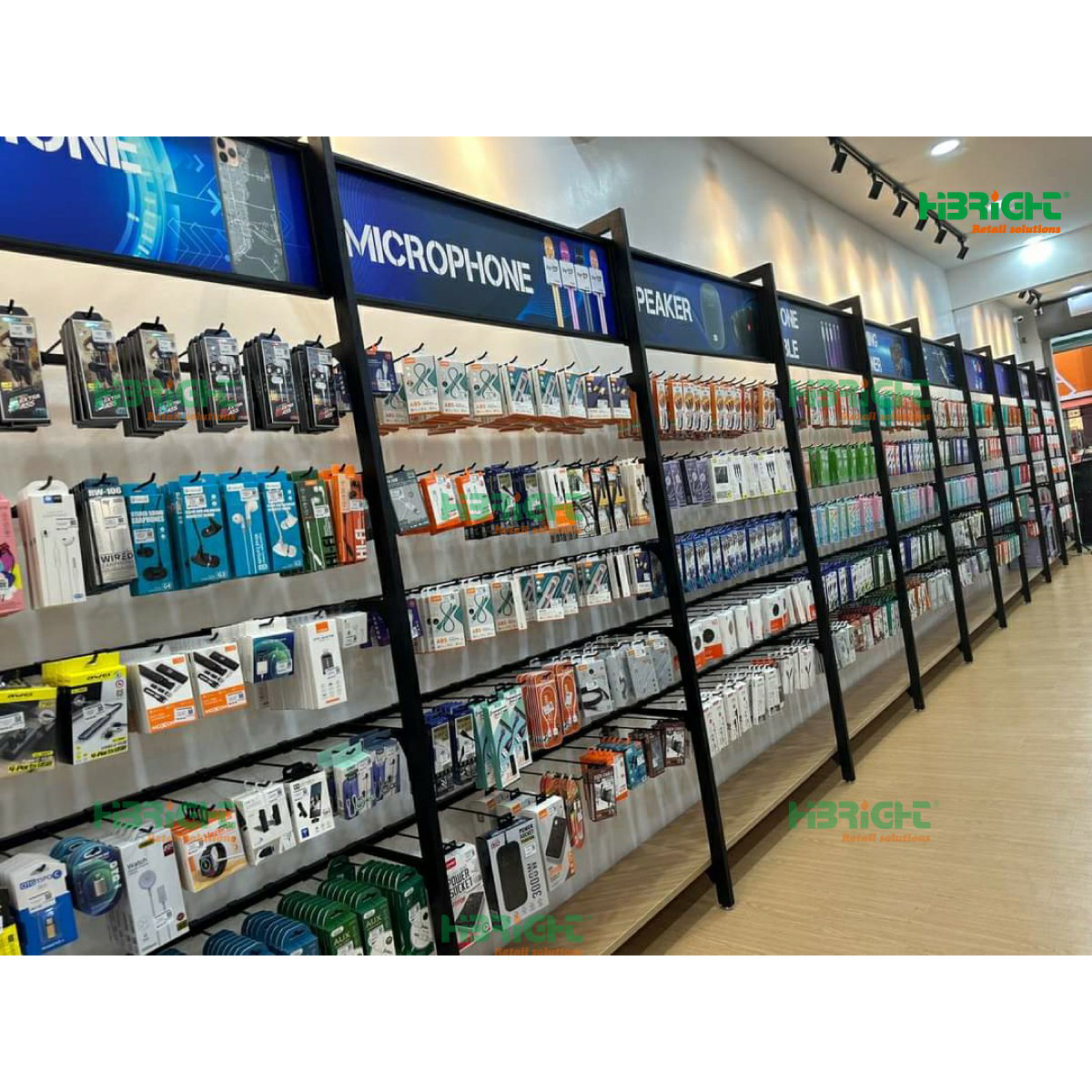 Supermarket design service Phone accessories shop