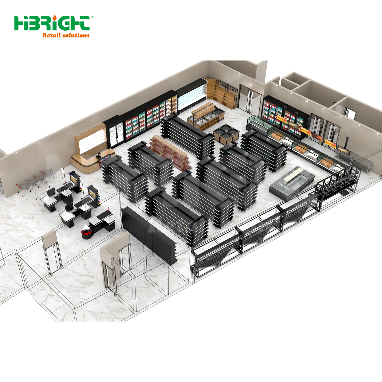 Supermarket design service