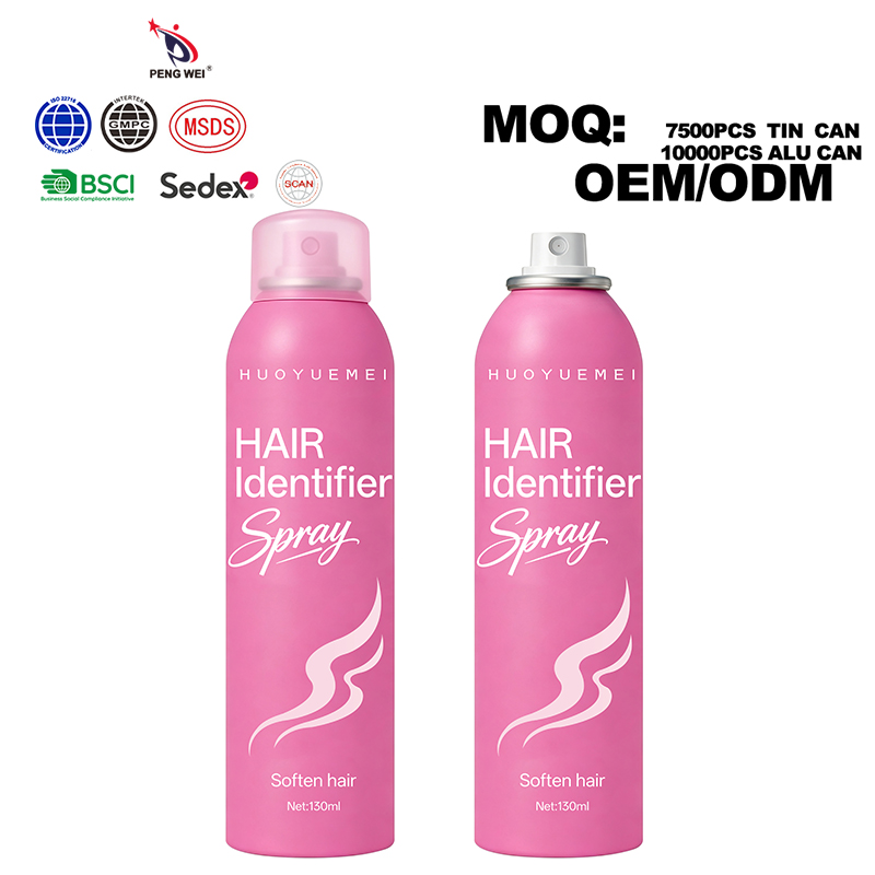 Hair recognition spray