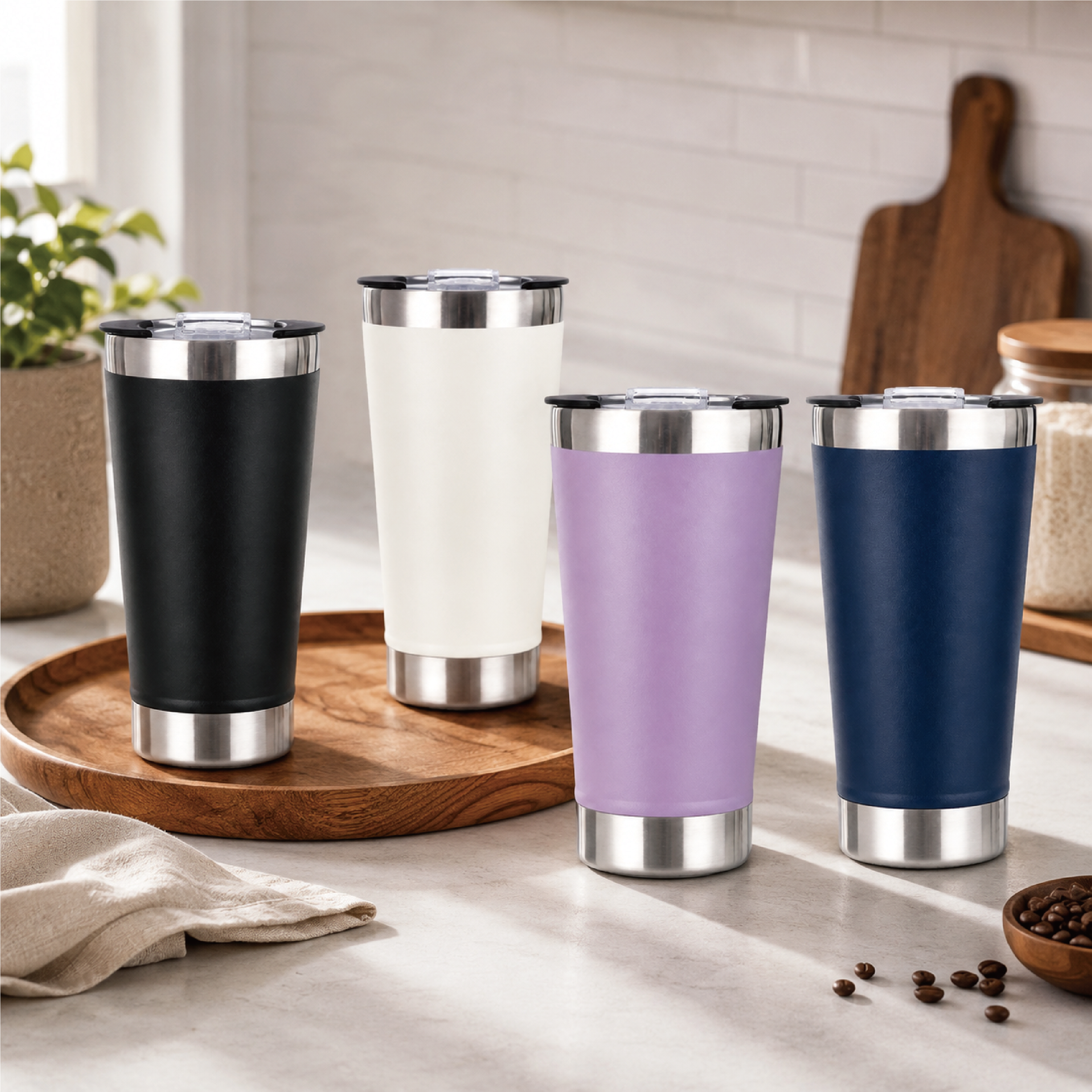 20oz 304 stainless steel vacuum insulated cup with bottle opener
