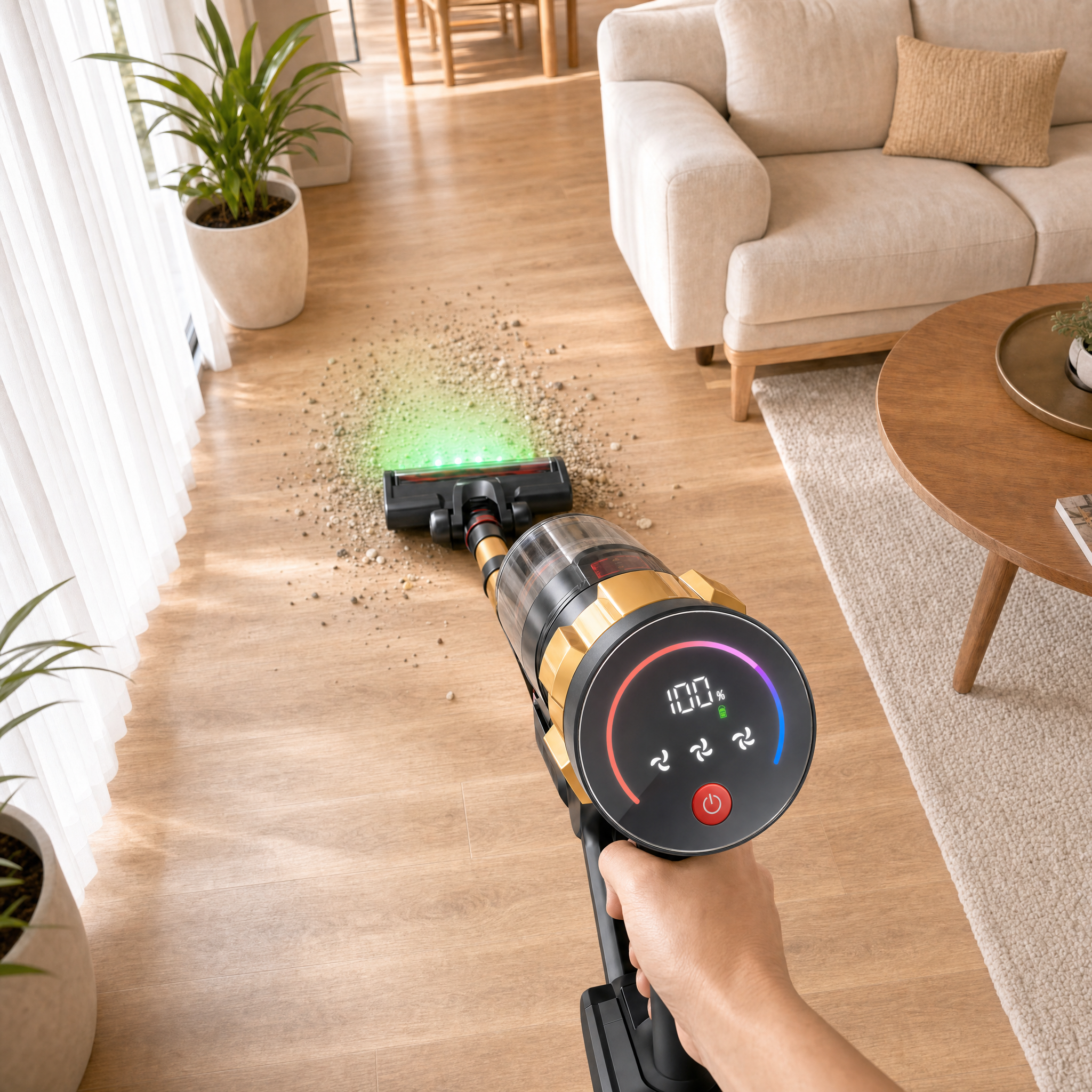 Wireless Upright Vacuum Cleaner