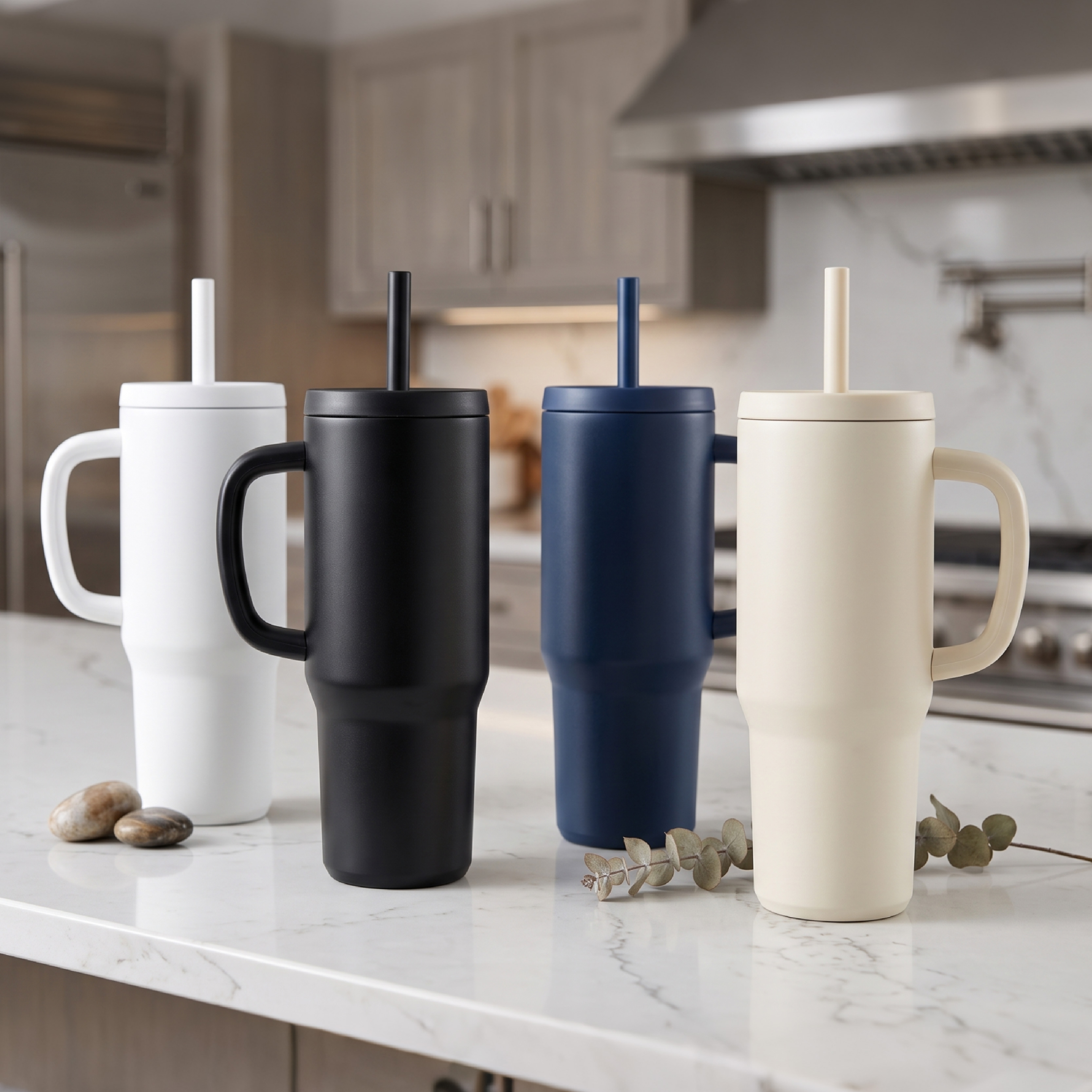 30oz stainless steel double-layer vacuum insulated travel tumbler
