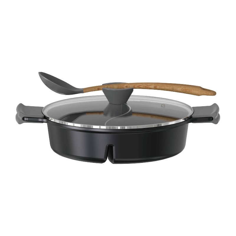 Die cast aluminum hot pot