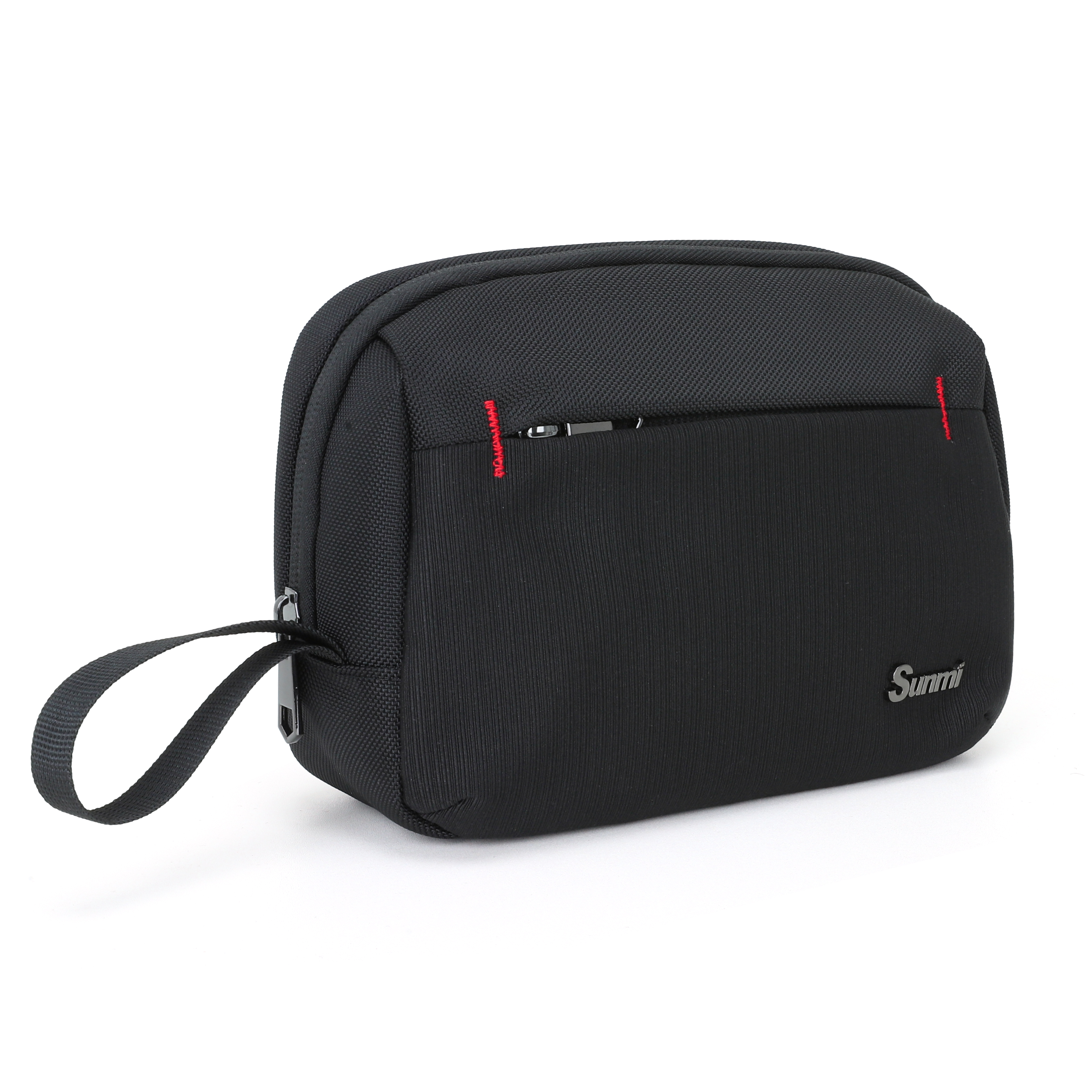 Black Mesh Portable Organizer Bag