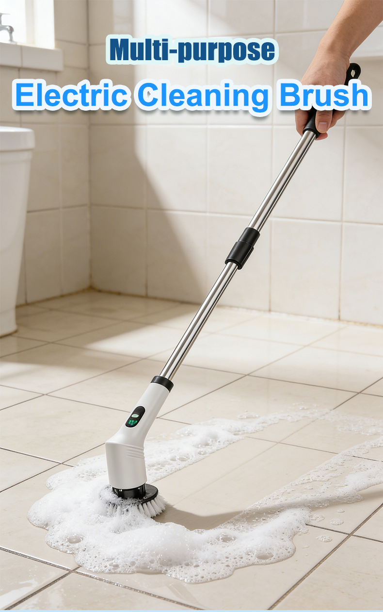 Multi-purpose electric cleaning brush
