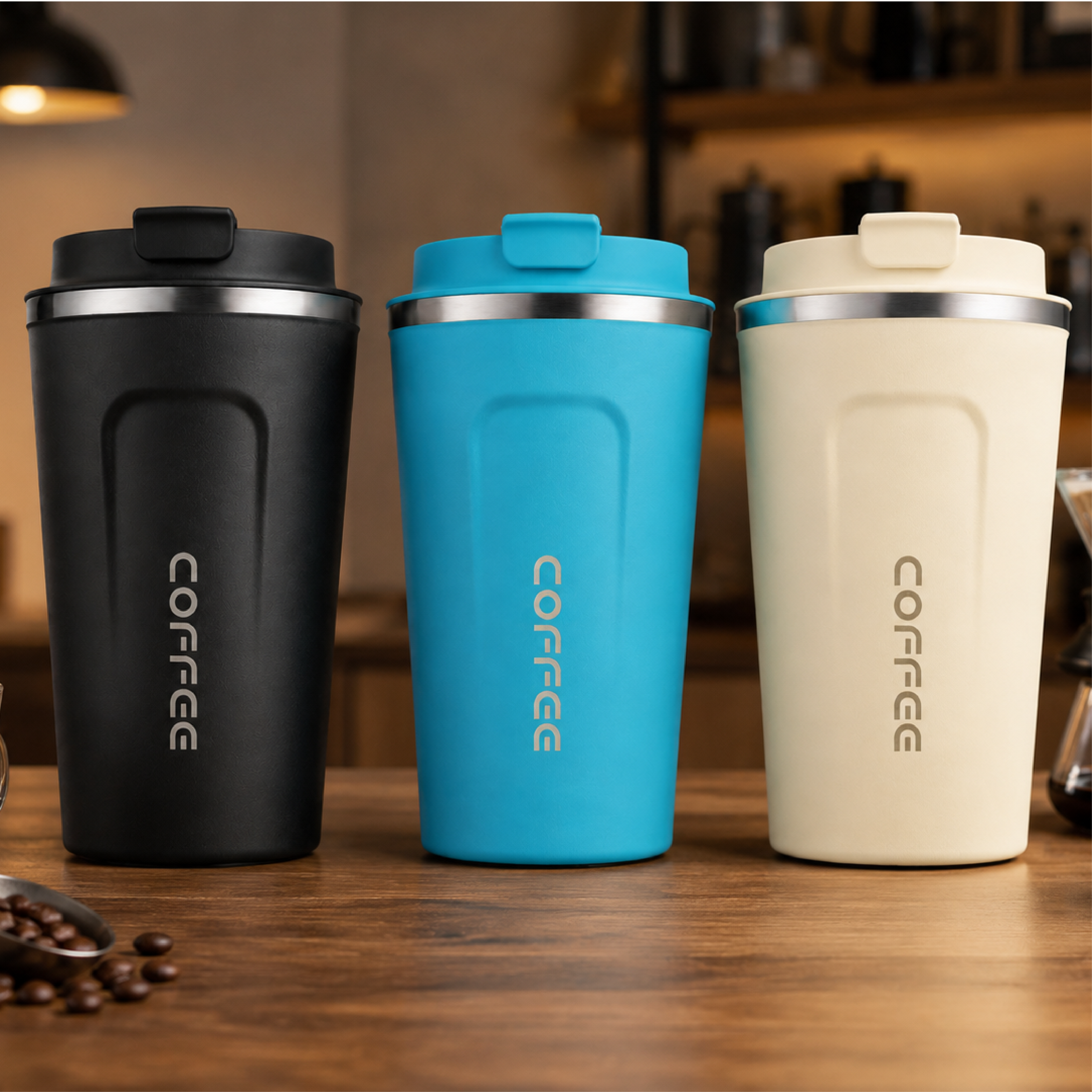 380ml 510ml Coffee Mug Thermal Insulated Stainless Steel 304 Vacuum Tumbler Travel Car Cup