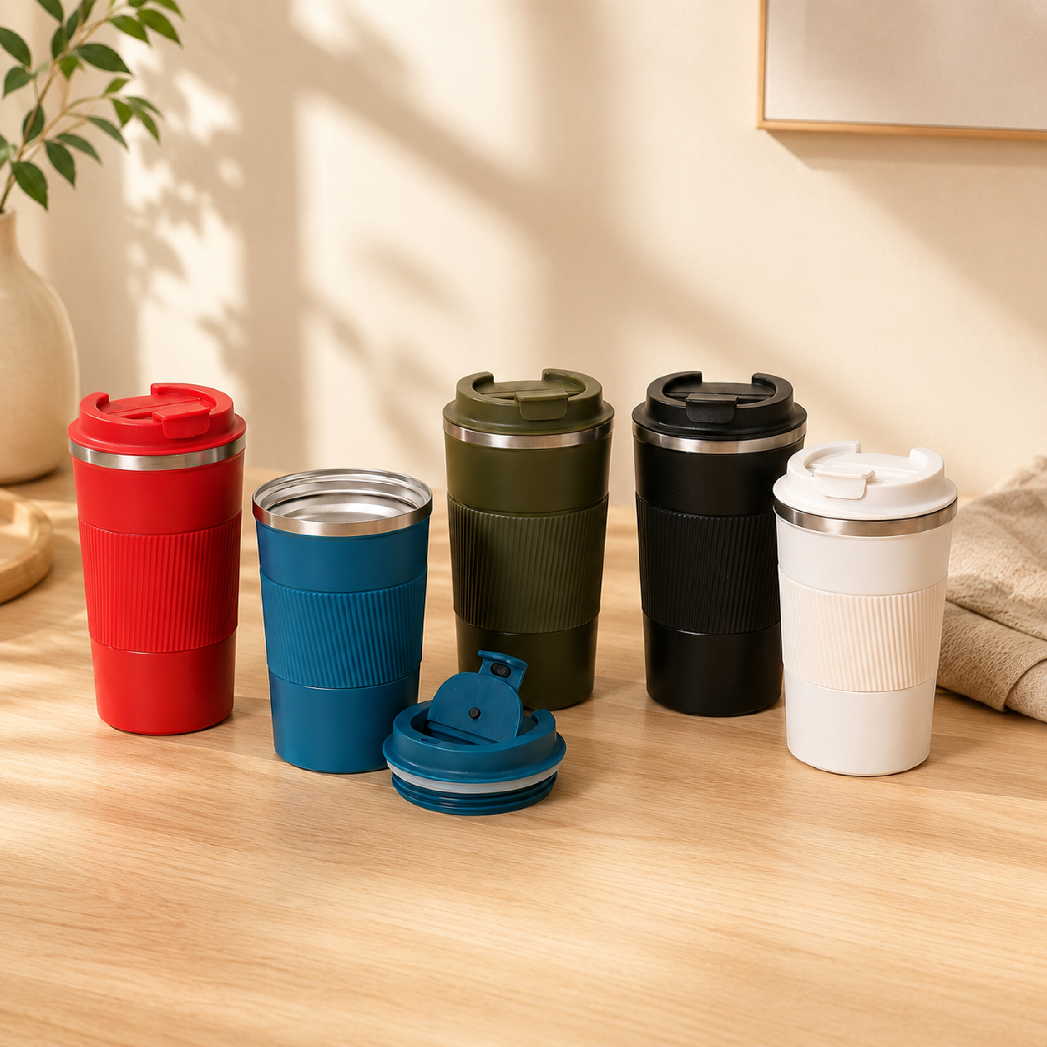 380ml 510ml Coffee Mug Thermal Insulated Stainless Steel 304 Vacuum Tumbler Mugs Travel Car Cup