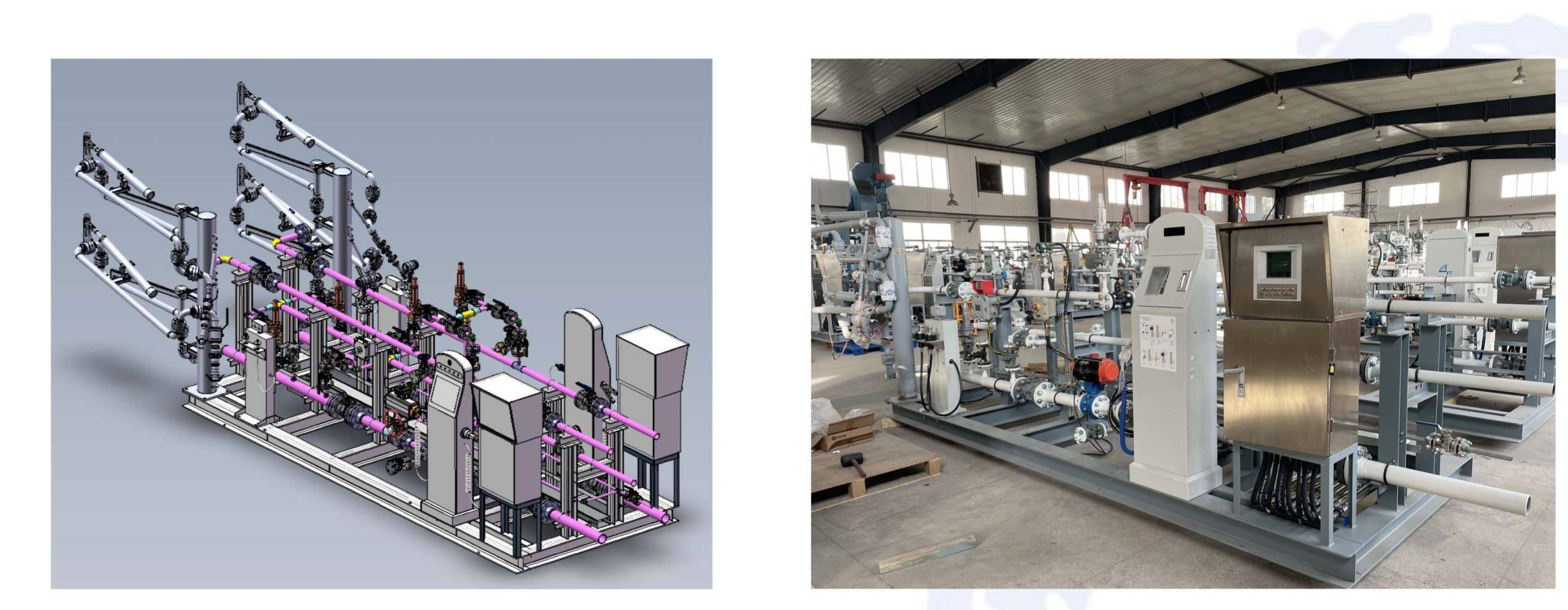 Shanghai Jingbang explosion-proof loader skid chemical industry