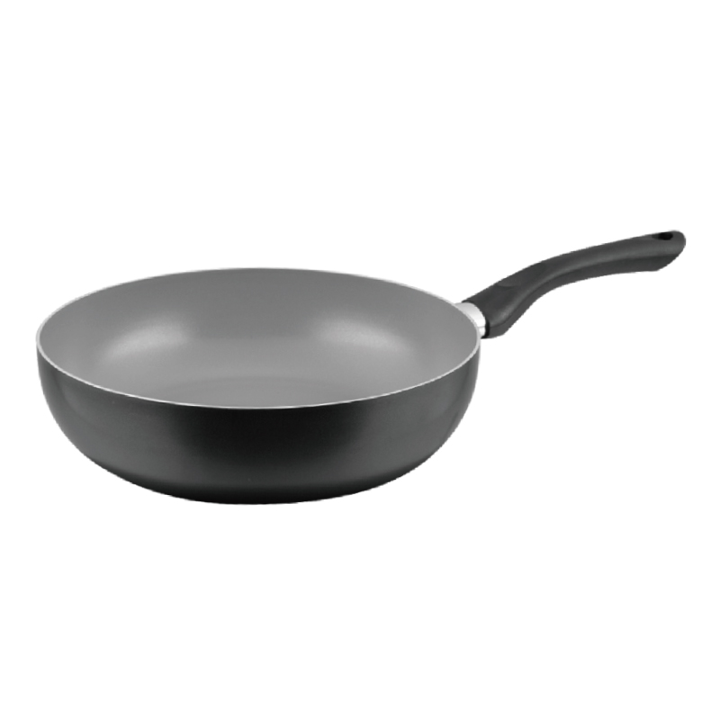 Forged aluminum non-stick WOK