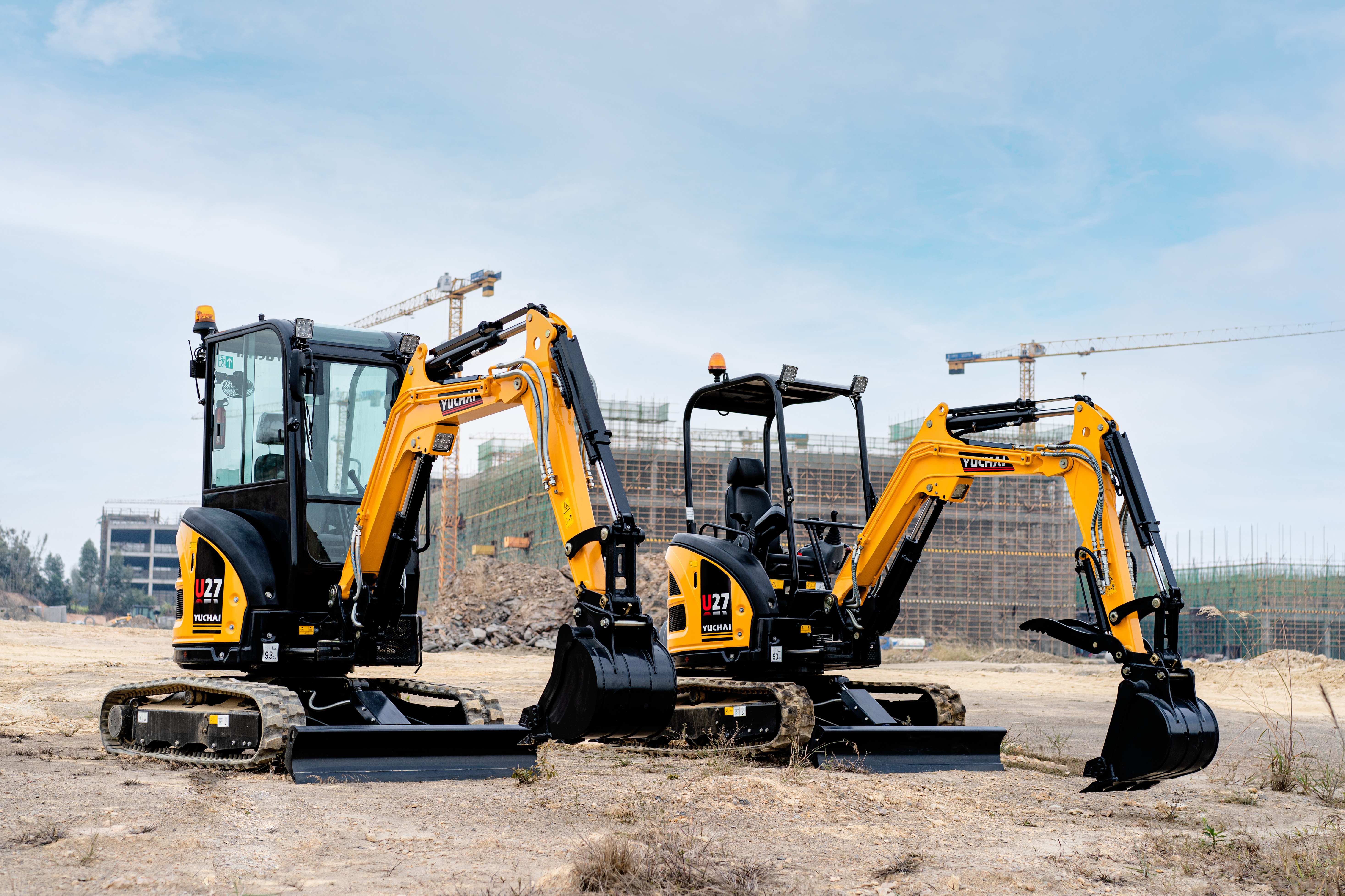 Yuchai U27 Mini Tailless Excavator