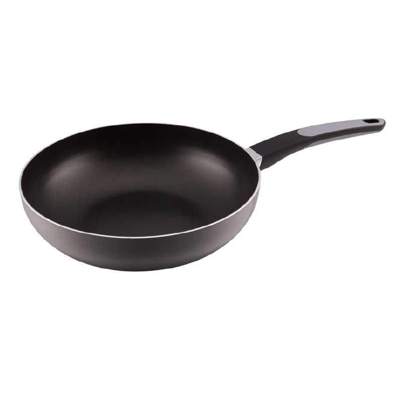Forged aluminum non-stick WOK