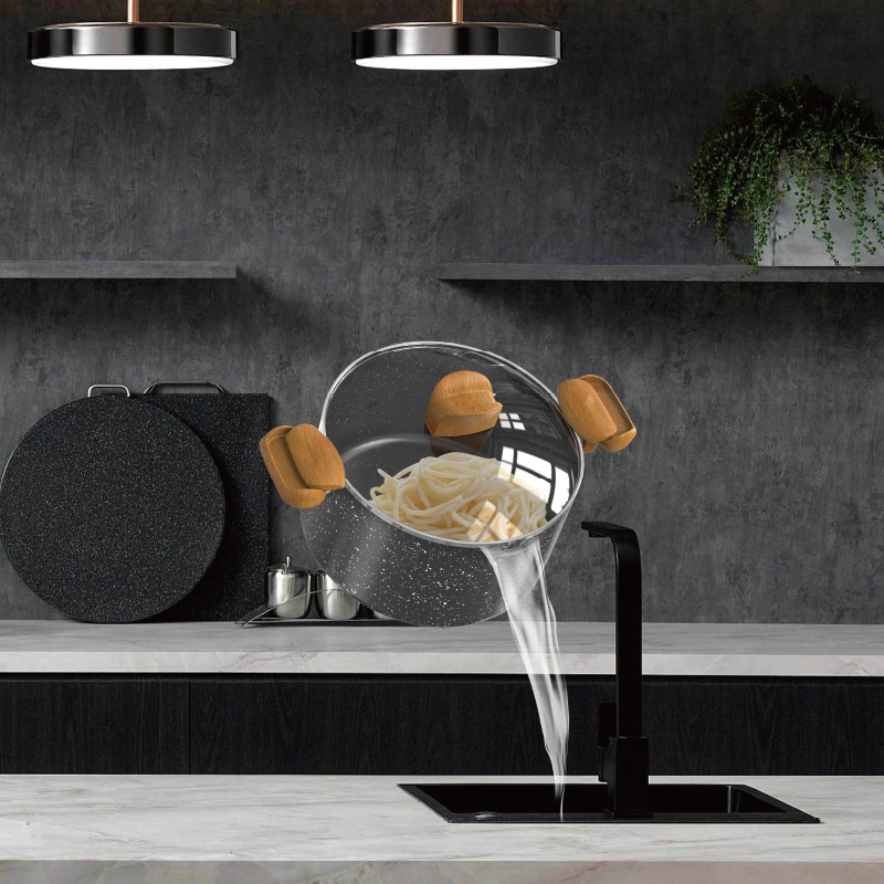 Forged aluminum Non-stick Pasta Pan
