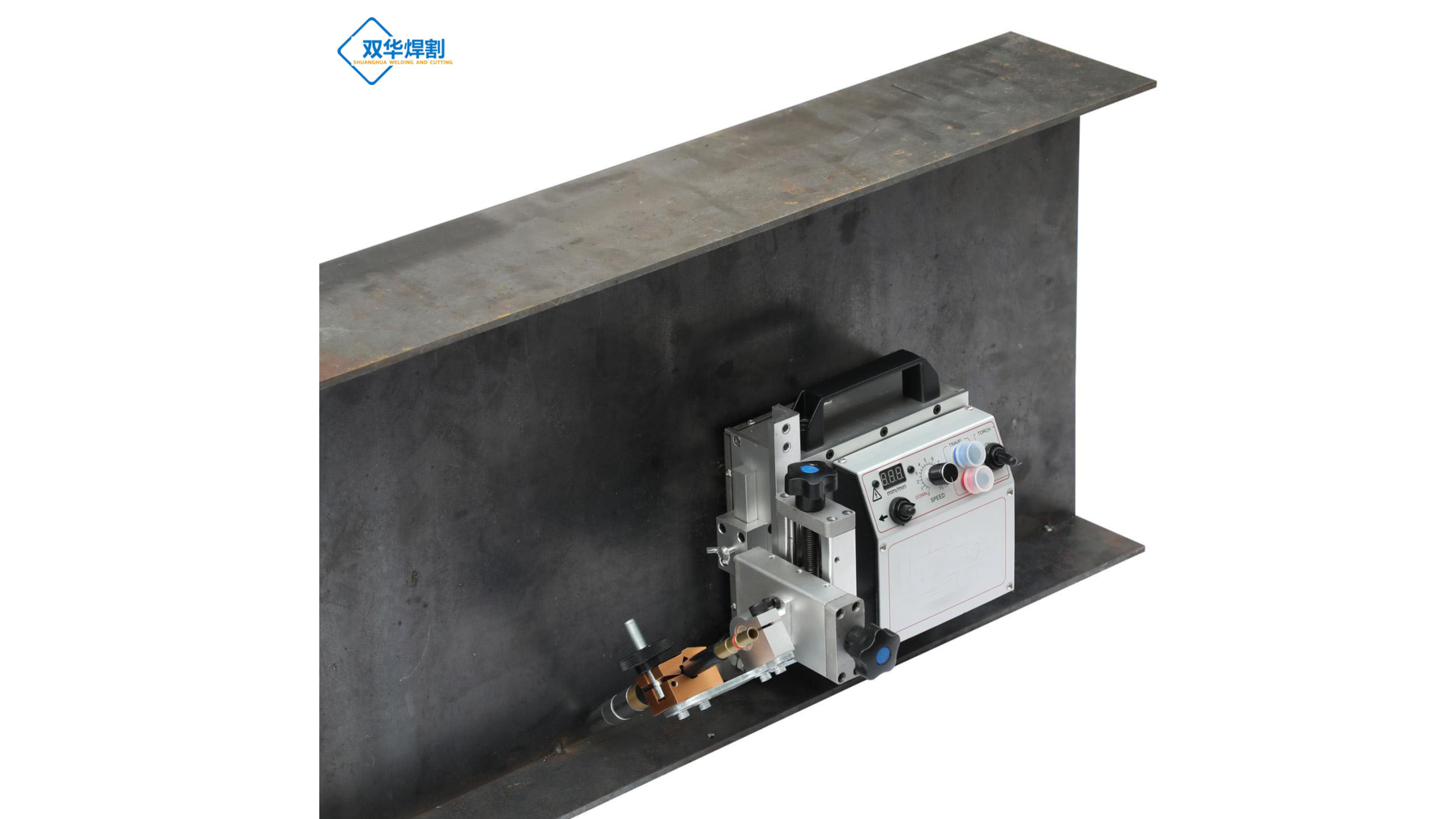 Shuanghua welding cut Automatic device for side suction horizontal fillet welding Shuanghua Welding and Cutting Side Suction Horizontal Corner Welding Automatic Device Automatic device for side suctio