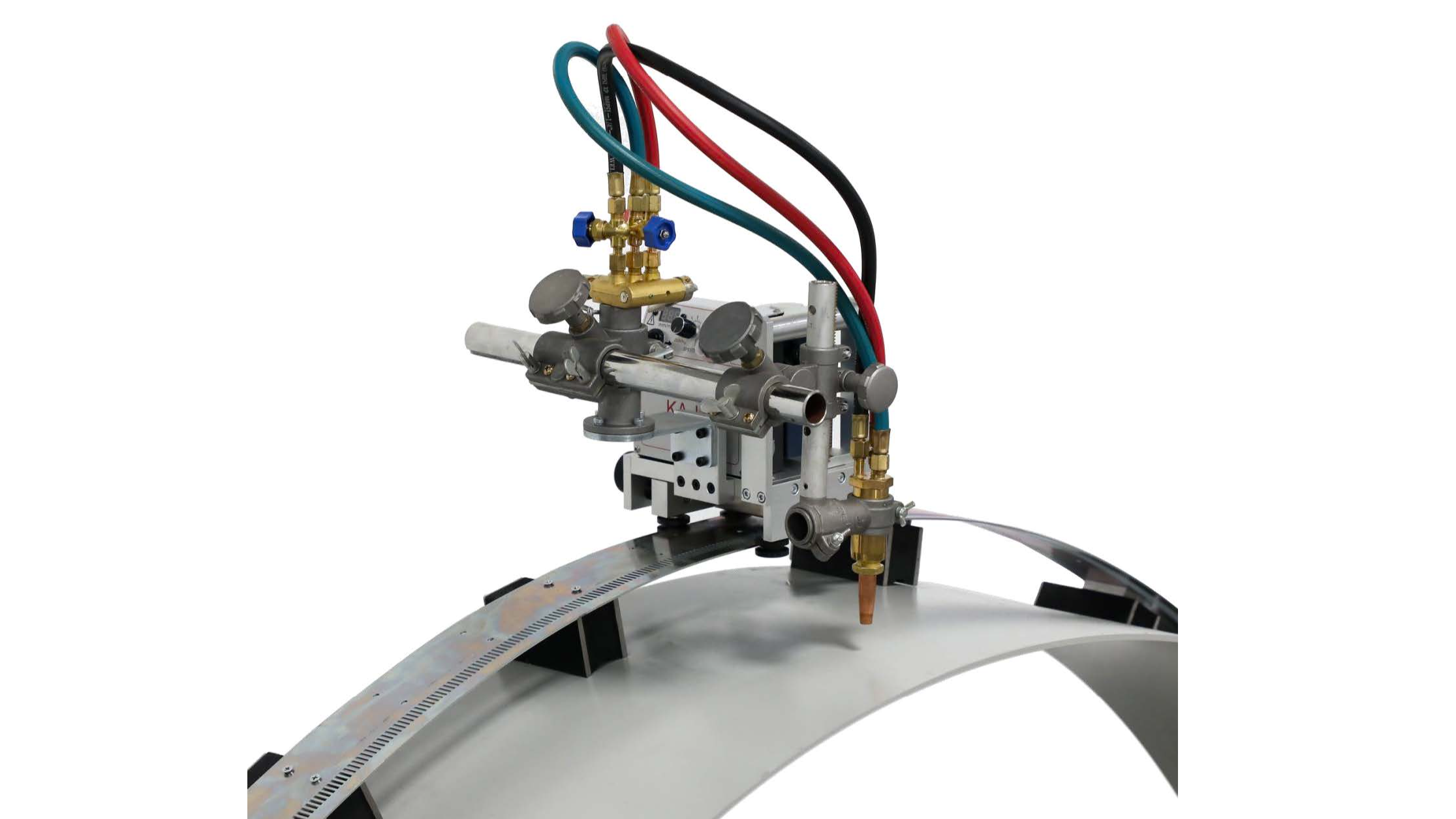 Shuanghua welding cut girth welding Shuanghua Welding and Cutting Flexible Track Ring Seam Welding Machine Used for circular cutting of pipes or tanks, angle cutting and horizontal cutting can be comp