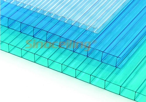 Polycarbonate hollow sheet for building roofing,PC roofing sheet