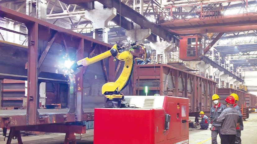 Shuanghua welding cut High precision, high efficiency, high stability, high speed, high reliability, low failure rate, strong durability Shuanghua Welding and Cutting 2-meter Mobile Teach Free Welding