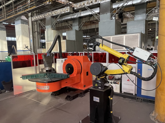 Shuanghua Welding and Cutting 1.4-meter Welding Robot Automobile welding Steel structure welding Ship welding Pipe welding Pressure vessel welding Rail transit welding Metal