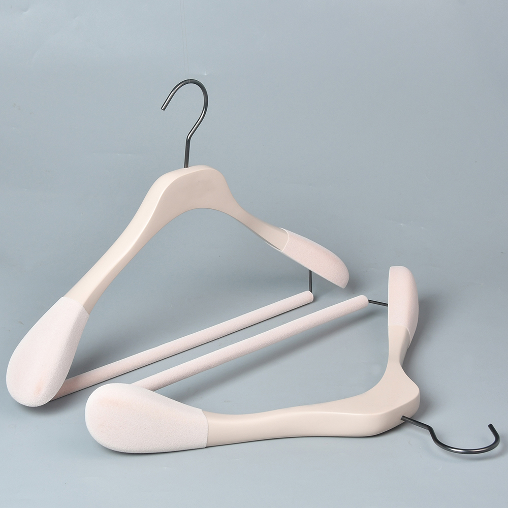 wooden coat hanger