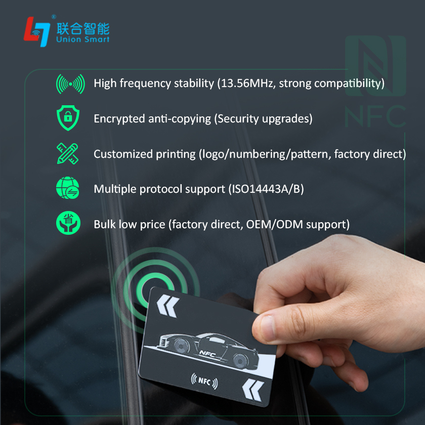 NFC/RFID EV Charging Card