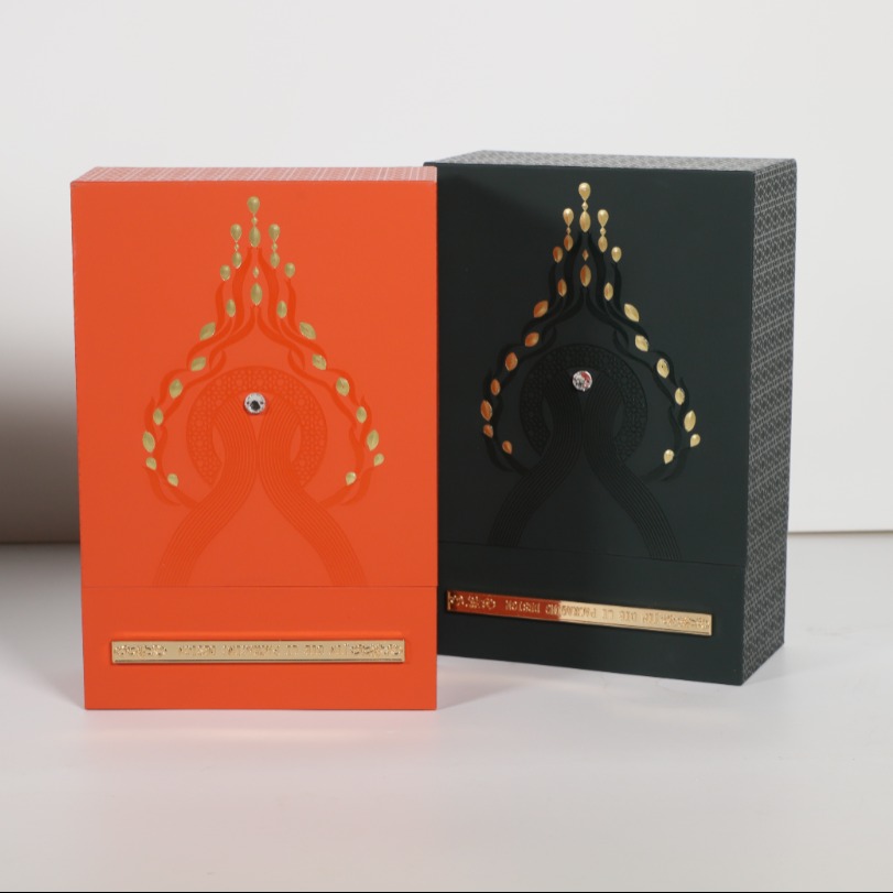 ODM Perfume Packaging Box Lid and Base Rigid Paper Box for Perfume