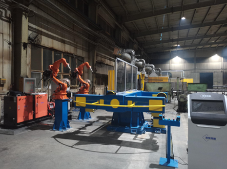 Shuanghua Welding and Cutting 1.4-meter 6-axis welding robot Automobile welding Steel structure welding Ship welding Pipe welding Pressure vessel welding Rail transit welding Metal