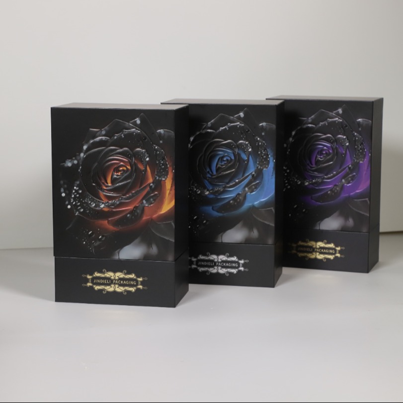 Custom Perfume Box Rigid Gift Packaging with EVA Insert