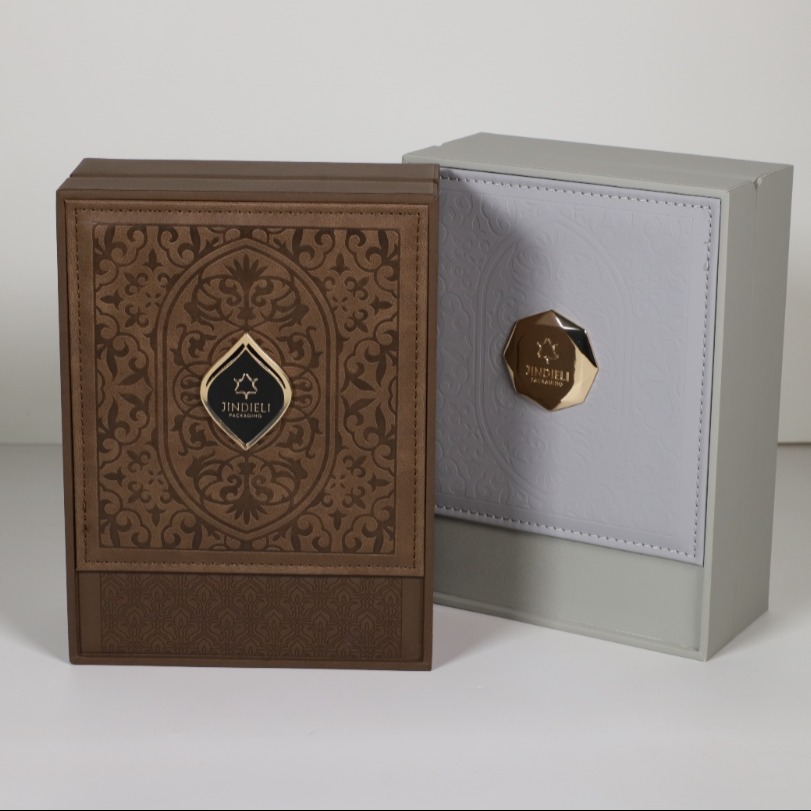 Custom Perfume Box Lid and Base Paper Packaging for Fragrance Products