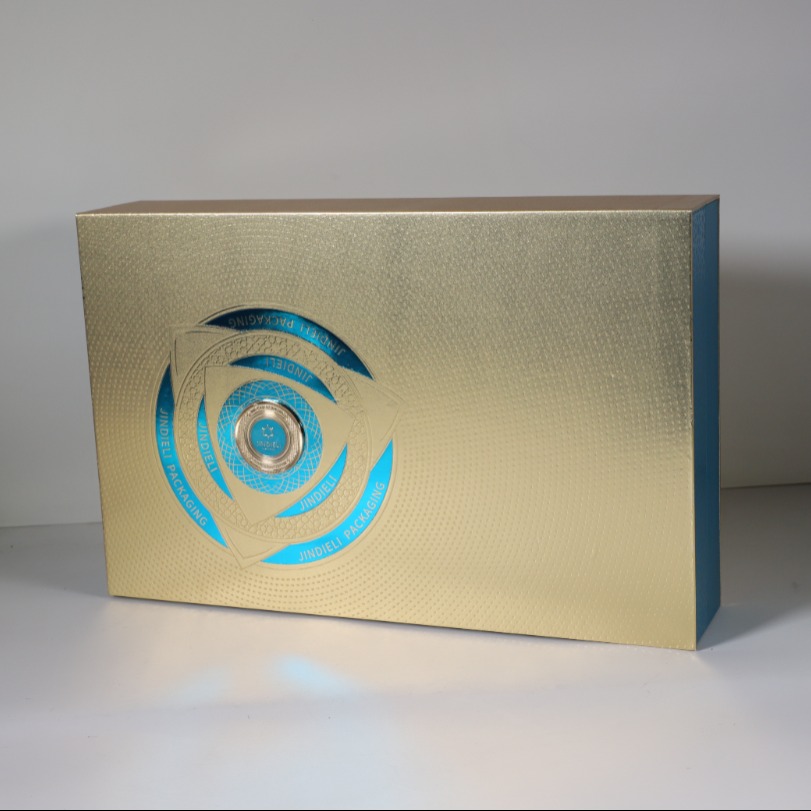 Custom Perfume Magnetic Box Rigid Paper Packaging with EVA Insert