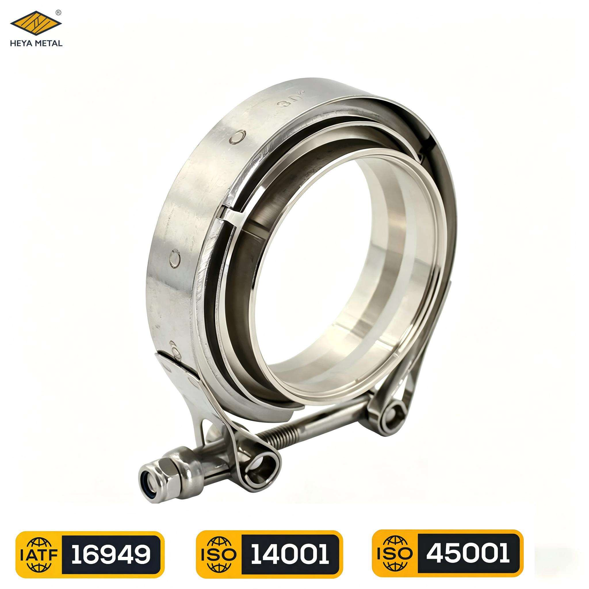 V Band Clamp with Flange