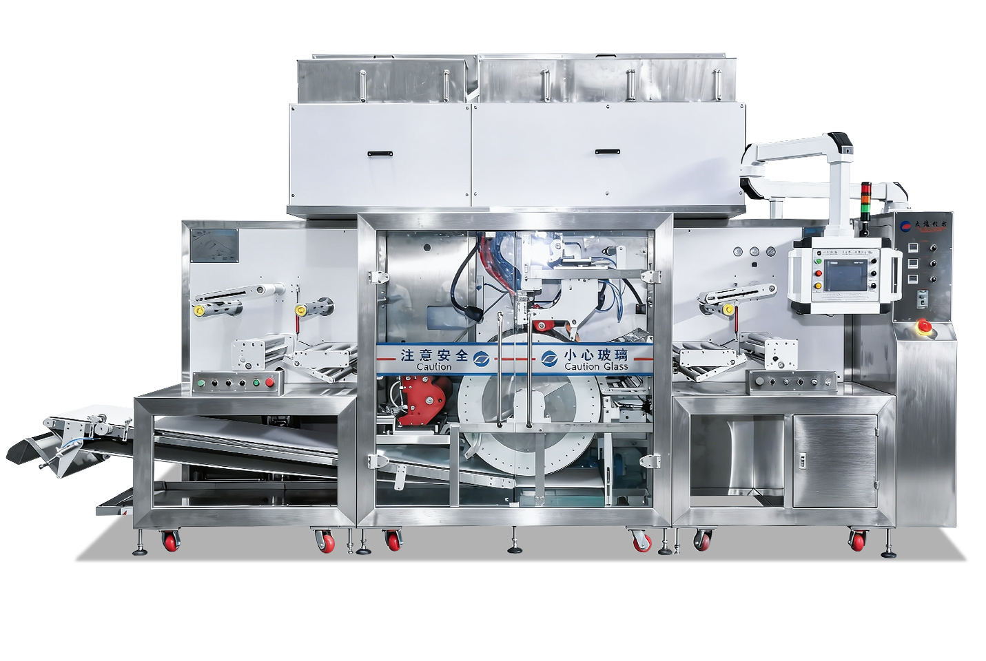 Fully Automatic High Speed OEM ODM 700 drum Single-Chamber Powder and Liquid Filling Laundry Pods Making Machine