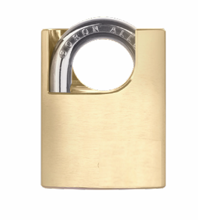 120 Series Premium Brass Padlocks - Closed Shackle