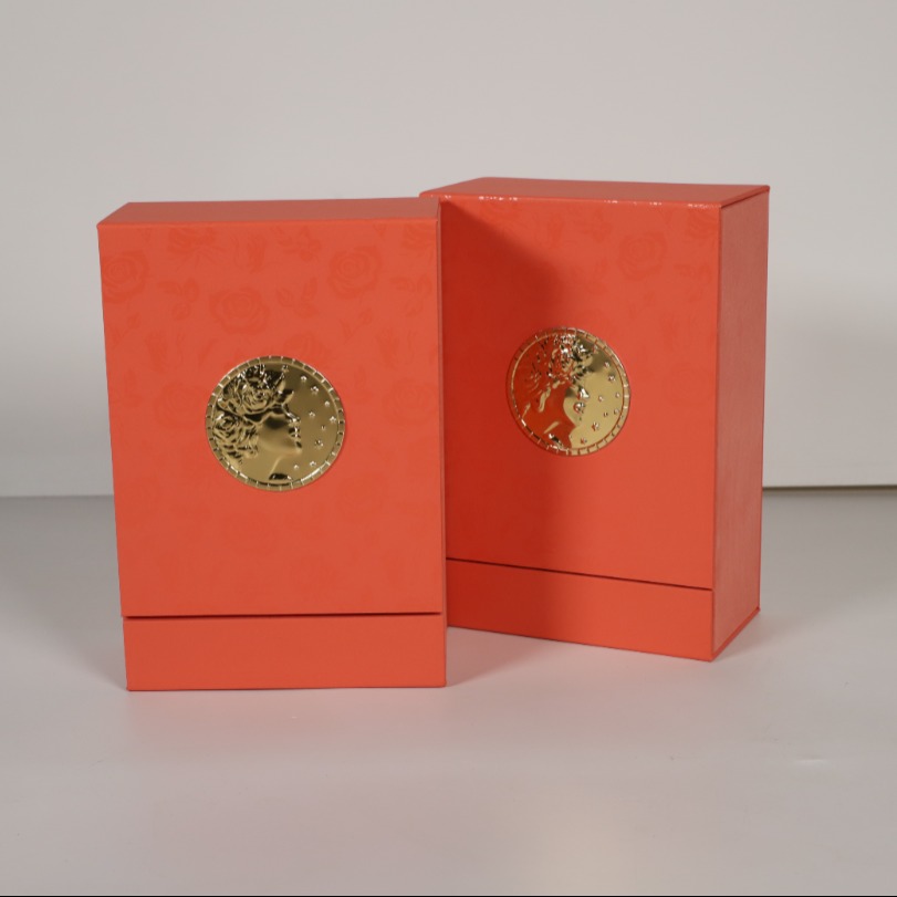 ODM Perfume Gift Box Flip-Top Rigid Paper Packaging