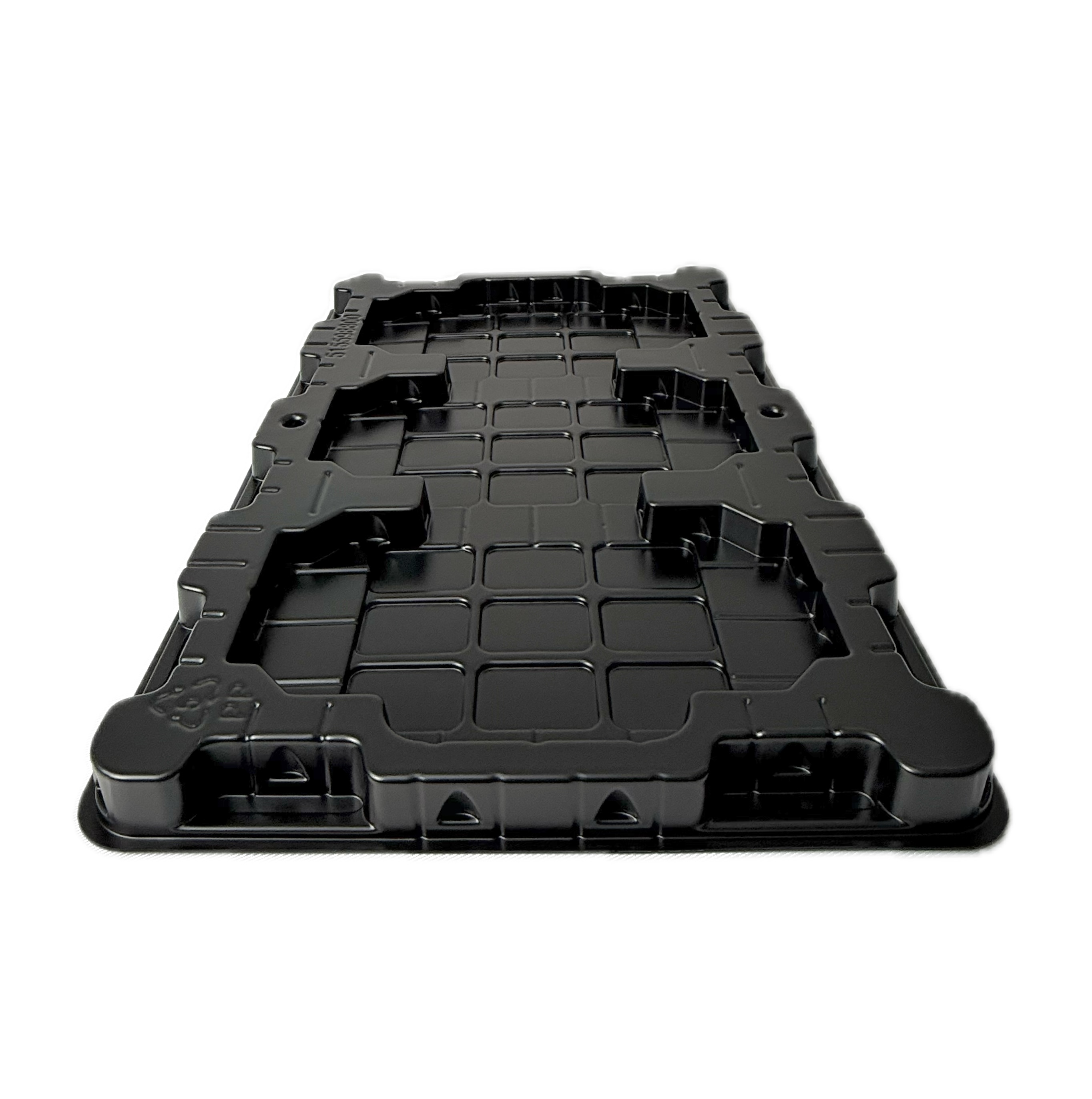 Black anti-static PP plastic box