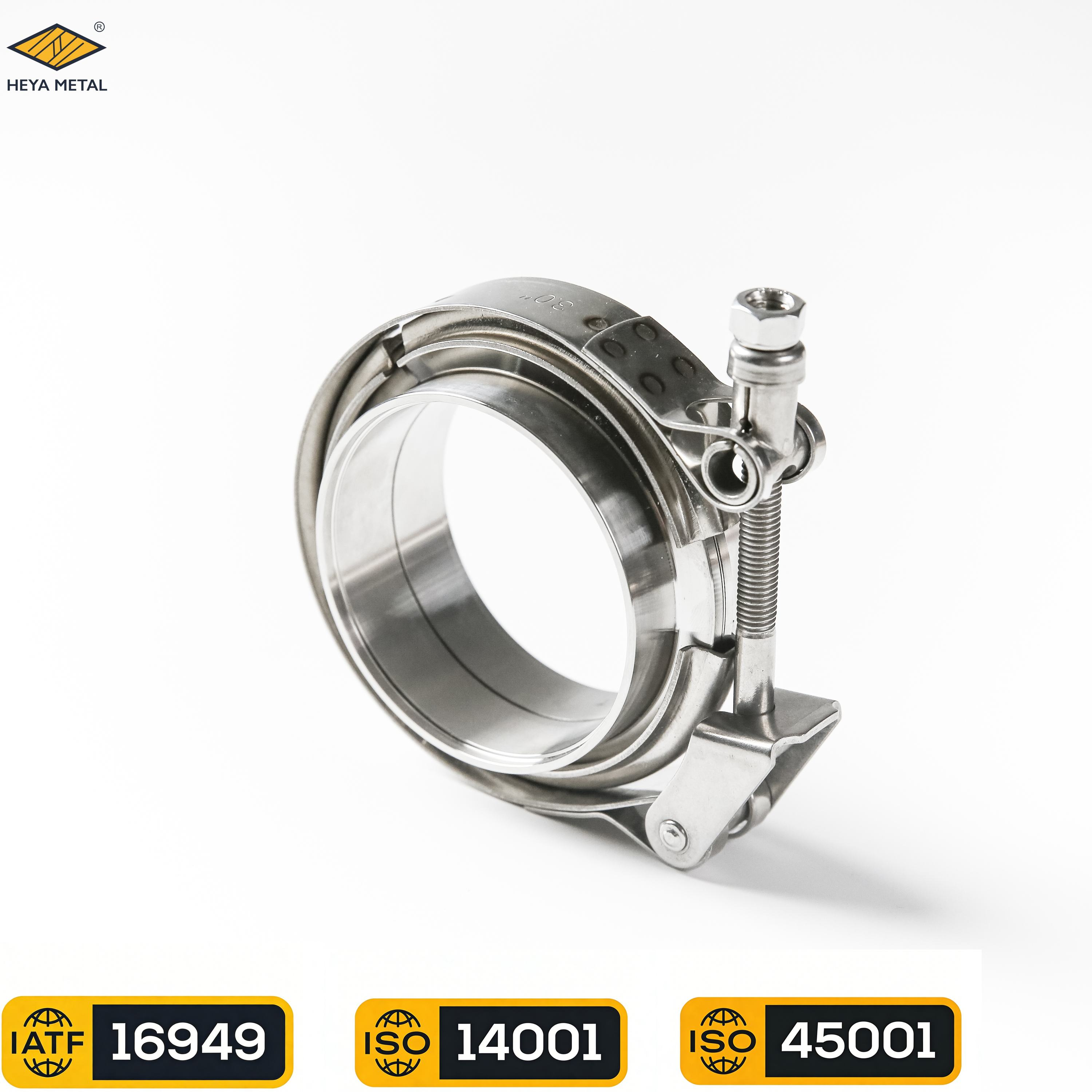 Quick Release V Band Clamp with Flange