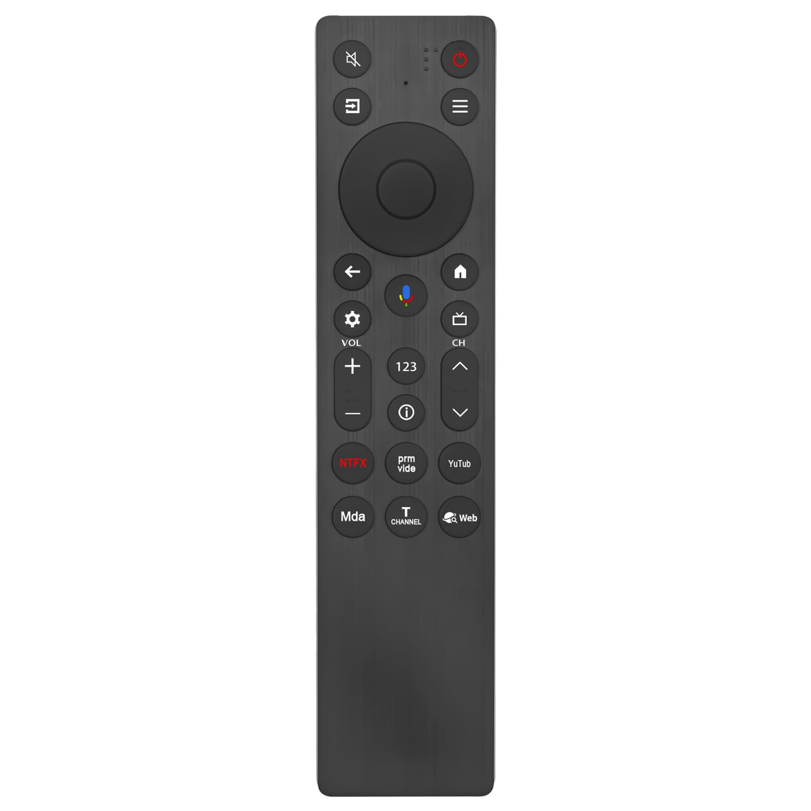 RC813A FMB1 TCL Bluetooth Voice Remote Control Replacement for TCL Google Smart TV With Streaming Hot‑Keys Bluetooth & IR Dual‑Mode Direct Manufacturer Wholesale & Customization available