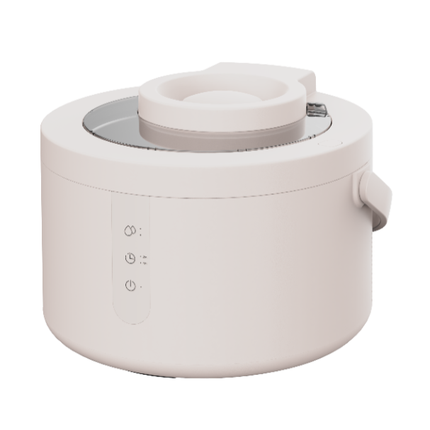 3L Steam Humidifier with Stainless Steel Tank 100°C Sterilization Warm Mist No White Dust for Home Use