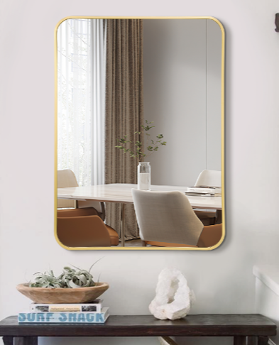 bathroom mirror