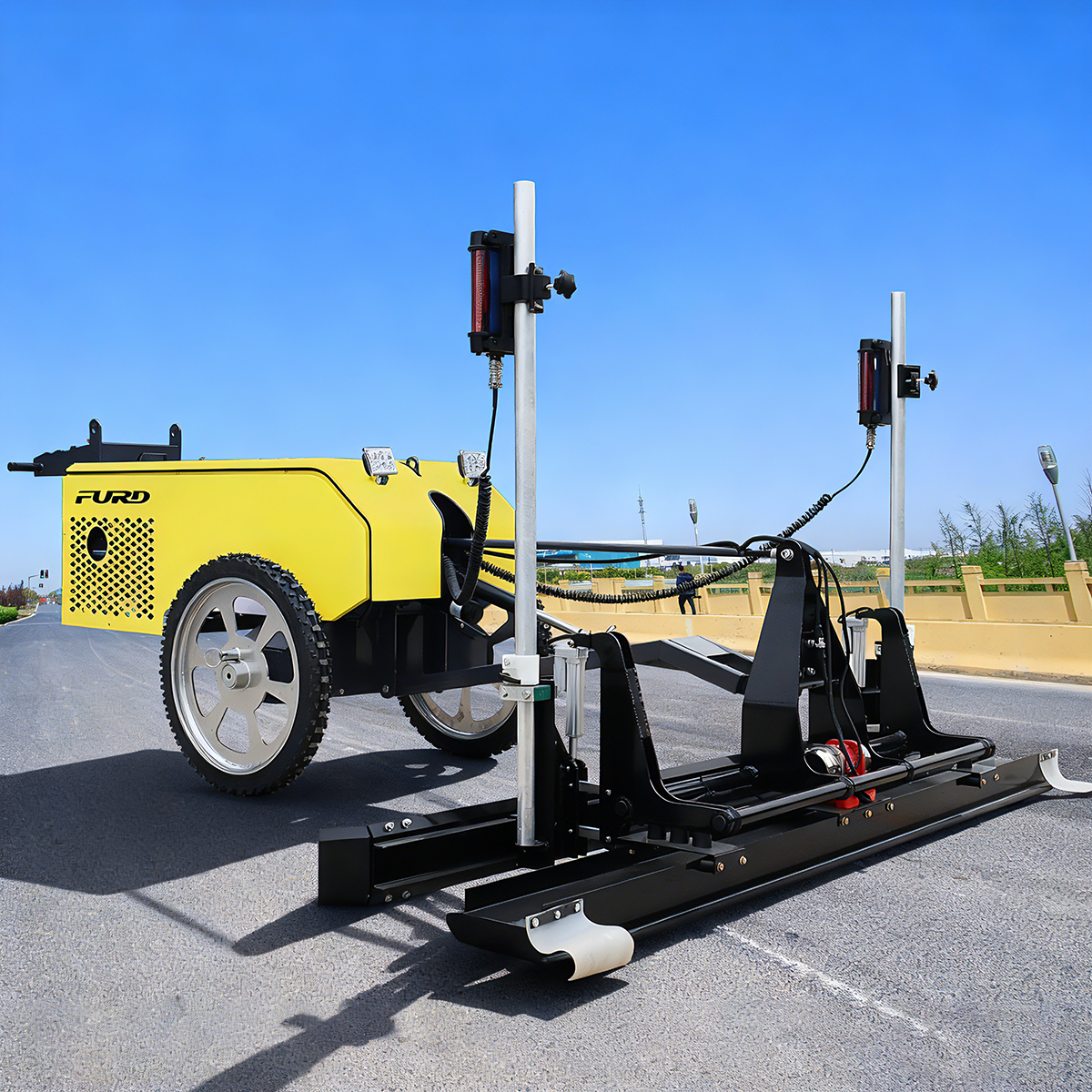 FDJP-24D Walk behind Laser Screed Machine